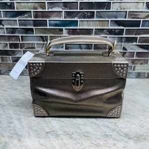 Area x Bertoni 1949 Bronze Gold Blair Luxury Handbag